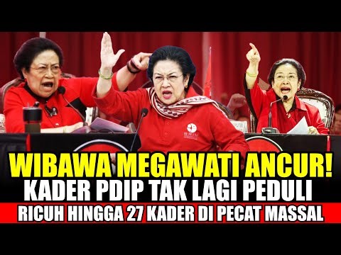 MEGAWATI MULAI DILAWAN! KADER PDIP BERANI WALK OUT & MELAWAN DPP!!