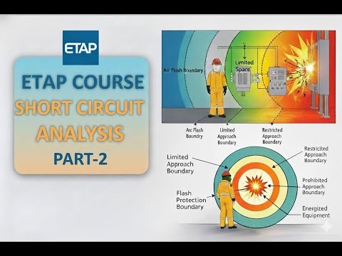 ETAP Course: Arc Flash Study & Analysis | Part-2 | Electrical Safety Boundaries