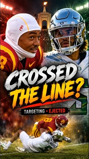 🔥USC Player EJECTED After Hit on Dante Moore… Then THIS Happened 😳