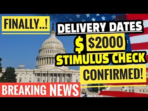 📈BREAKING $2000✅IRS Stimulus Confirmed Check💰Sending Out if?🎉+Social Security Raise Pay SSI,SSDI?✅
