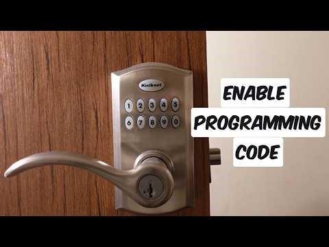 How to Set Programming Code on Kwikset 955/917 Lock