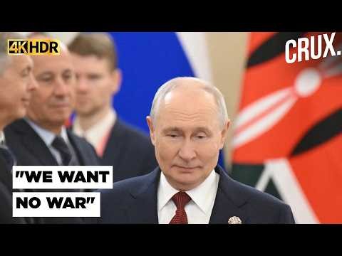 “We Want No War”: Putin Extends Controversial Olive Branch to Europe | 4K