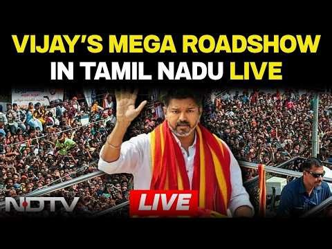 Vijay Speech Today LIVE | TVK Vijay LIVE | Vijay Rally Today | TVK Rally | Tamil Nadu Election 2026
