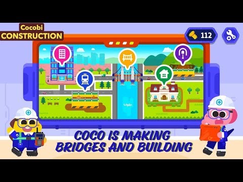 🔴 Live: Cocobi Construction 🚧😅🚧 | Coco is making bridges and building 🏫🏢