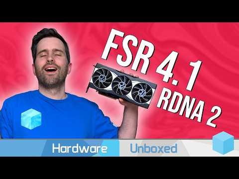 5 Years Later, Radeon Finally Delivers - FSR 4.1 on RDNA 2 Tested