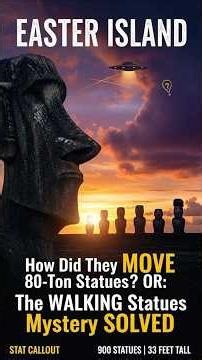 Easter Island: How Did They Move 900 Giant Stone Statues?