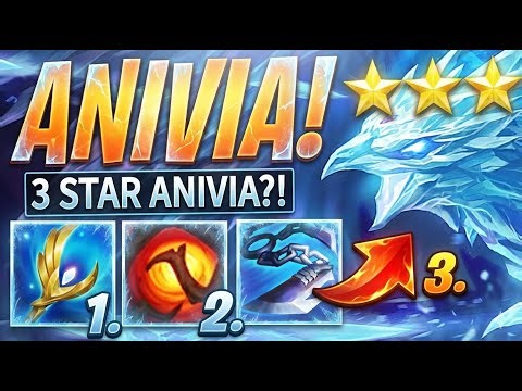 NEW 3 STAR ANIVIA Strategy in TFT Ranked! | Set 16 Meta Build Guide I Teamfight Tactics Best Comps