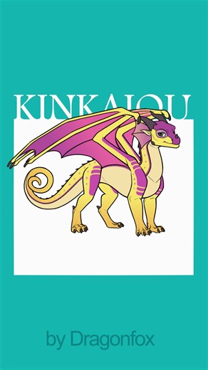 Today I'm gonna turn into a cute little.. "Wings of Fire" #animationmeme #wingsoffire #dragonfox