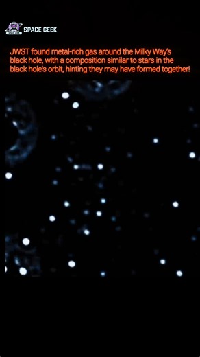 JWST Finds Metal-Rich Gas Around Our Galaxy’s Black Hole! 🌌