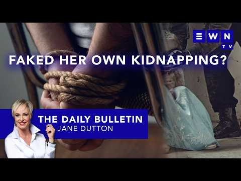 The day that was: SA growth downgraded, woman's alleged fake kidnapping, teacher accused of rape