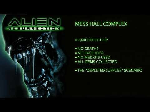 Alien Resurrection • PS1 • Level 7: Mess Hall Complex [WALKTHROUGH & NO COMMENTARY]