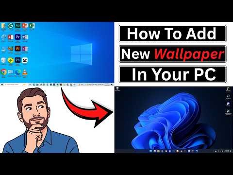 Change PC Wallpaper in 1 Minute | Windows 10/11 Full Tutorial) | Full |