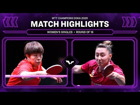 Wang Yidi vs Sofia Polcanova | WS R16 | WTT Champions Doha 2026