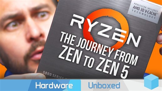【Hardware Unboxed】锐龙如何拯救AMD于破产边缘——锐龙处理器十年发展史 | 机翻中文