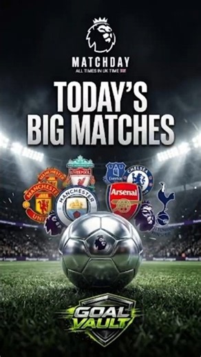 Premier League Matches Today 🔥 | Big Fixtures & Kick-Off Times #PremierLeagueFixtures #Matchday #EPL
