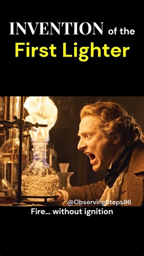 Invention of the First Lighter🔥