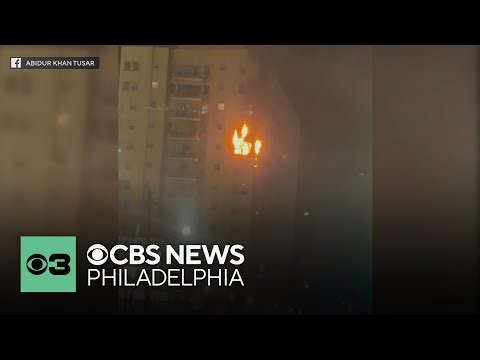 5 residents, police officer treated after Atlantic City, New Jersey fire at high-rise building