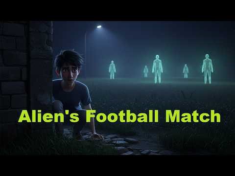 I Saw Aliens Playing Football at 3AM… Then They Took Me 😨👽