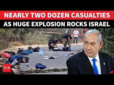 Hezbollah Back With Huge Attack? Powerful Explosion Rocks Israel; Nearly 2 Dozen Casualties Reported