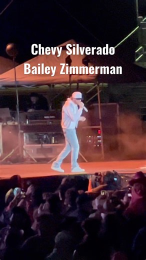 Bailey Zimmerman Live Chevy Silverado #concerts #concert #baileyzimmerman