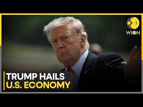 US President Says Country is Drilling More Oil; Hails US Economy & Stock Market | WION