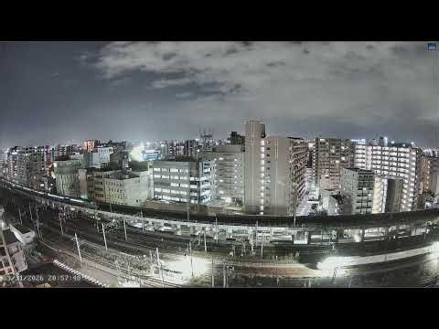 【2026/3/31 9:00 - 21:00】福岡・博多駅 ライブカメラ｜九州新幹線下り｜JR九州・鹿児島本線｜JR西日本・博多南線｜福岡の天気｜福岡の空 | 黄砂、花粉