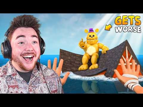 FAST FREDBEAR but I put his house IN THE OCEAN…