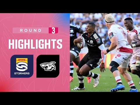 DHL Stormers v Hollywoodbets Sharks | Highlights | Round 3 | URC 2026/27