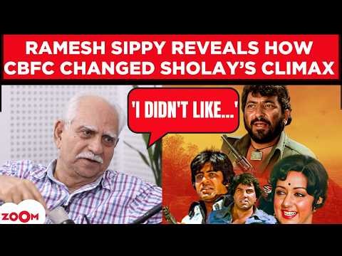 Ramesh Sippy on Sholay’s climax, the chemistry between Jaya Bachchan and Amitabh Bachchan, and more