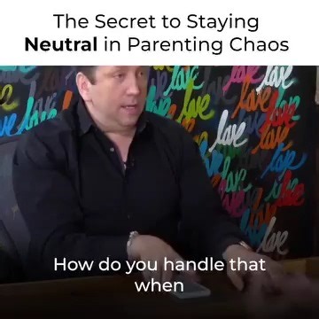 Chris Lee reveals how to handle stressful moments with your children. | Lewis Howes