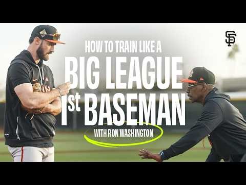 How to Train Like a Big League First Baseman with Ron Washington and Bryce Eldridge