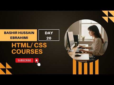 20- How to Create a Simple Web Page Using HTML & CSS | Beginner Tutorial part 2