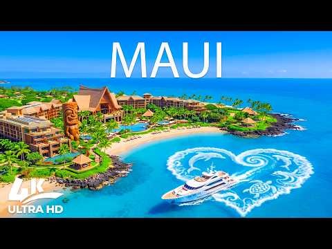 MAUI 4K UHD | The Ultimate Island Adventure – Scenic Coastlines, Waterfalls & Hawaiian Paradise