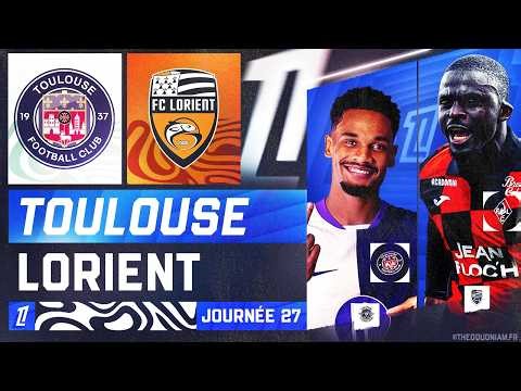 🔴TOULOUSE - LORIENT : 1 - 0 |💥DUEL POUR L'EUROPE ENTRE LES MERLUS ET LE TFC | LIGUE 1 - LIVE/DIRECT
