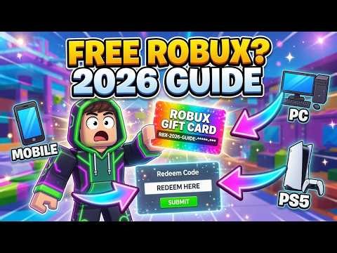 Roblox Gift Card Guide 2026 How to Redeem, Claim & Use Roblox Gift Cards on Mobile PC & PS5