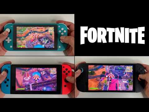 Fortnite on Nintendo Switch LITE vs. Switch 1 vs. Switch 2 | Chapter 7 Season 2