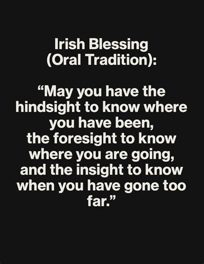 An Irish Blessing