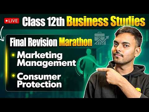 Class 12th Business Studies Final Revision Marathon Day 5🔥 | Chapter-wise | Mayank Sir