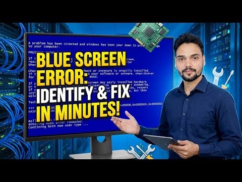 Blue Screen Error 😳 Identify & Fix in Minutes (Real Method)