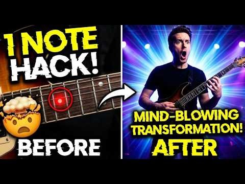 How 1 Note TRANSFORMS This Killer Riff – Mind-Blowing Guitar Hack!