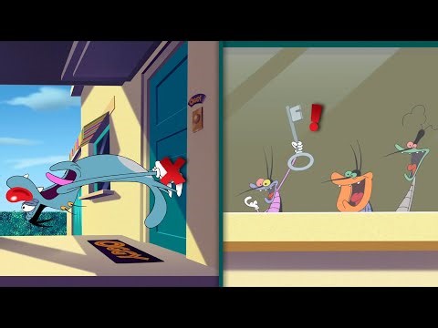 A KEY PROBLEM 🔑 Oggy and the Cockroaches - Full Episodes HD