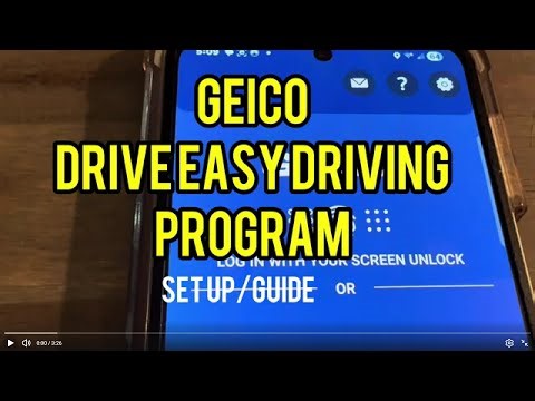 GEICO Drive Easy Driving App - Geico How to Save on Insurance with Drive Easy Driving App - Guide