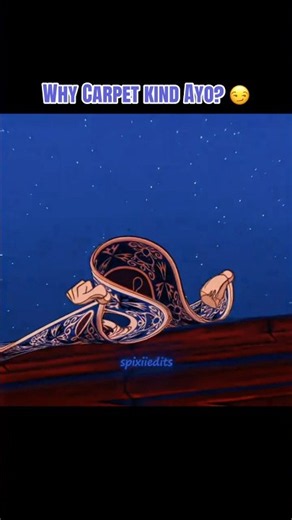 What that rug do? 😘💜 #aladdin #disney #thirsttrap #disneyedit #magiccarpet