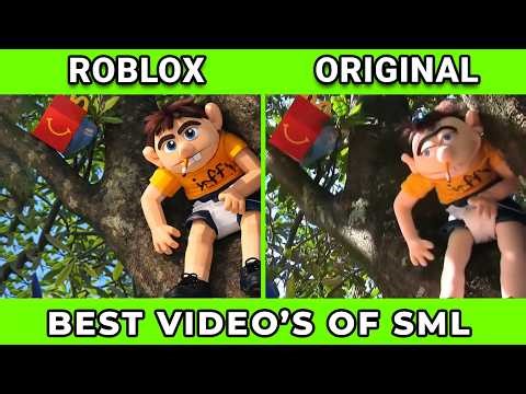 SML Movie vs SML ROBLOX: BEST SML VIDEOS ! Side by Side