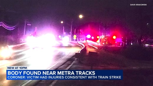 Man who died near Libertyville Metra tracks suffered injuries consistent with train strike: coroner