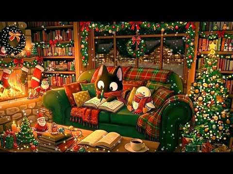 Merry Christmas & Happy New Year!! 🎅🎄 Cozy Winter Lo-fi Jazz for cafe, chill, relax