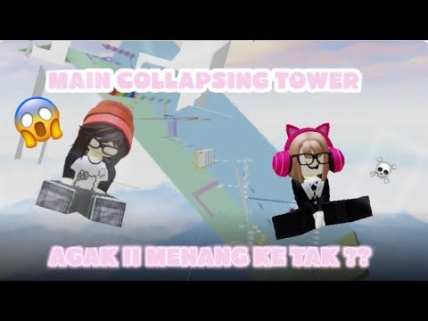 MAIN COLLAPSING TOWER WITH QIESYA ! 😱💅🏻 | ROBLOX MALAYSIA