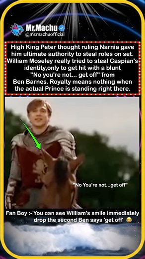 While filming The Chronicles of Narnia: Prince Caspian (2008), Ben Barnes Shut Him Down! 😂