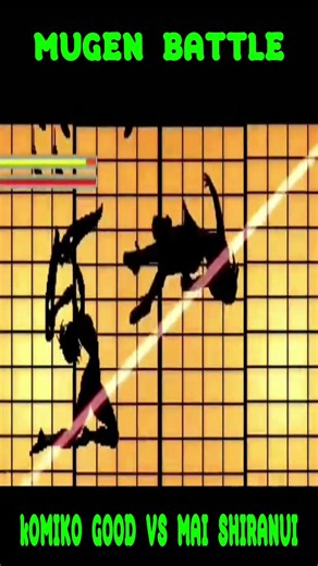 KOMIKO GOD VS MAI SHIRANUI | CRAZY MUGEN BATTLES