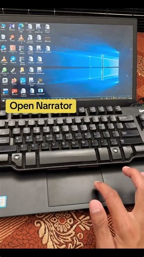 How to Turn On Windows Narrator Instantly! 🔊💻​#WindowsShortcuts #WindowsNarrator #PCTips #TechHacks